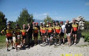 PHOTOS = 4 JOURS APRES LES BOSSES DU COMTAT , les CYCLOS SERROIS font le 