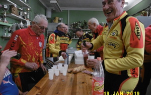 1eres sorties de l'Année  janvier 2019 entre sorties vélo et gâteaux des Rois à l'arrivée 