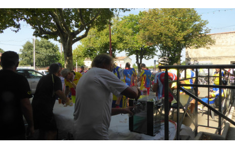 Notre rallye  RANDO FÊTES DE SERRES du 4 août COMPTE RENDU ET PHOTOS