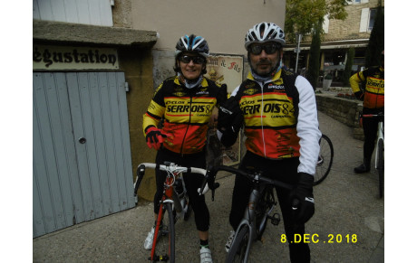 SORTIE CLUB   DU SAMEDI 08 décembre 2018 