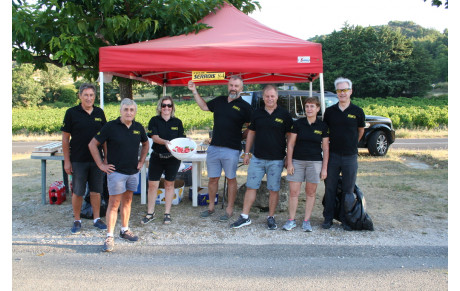 Photos et  COMPTE RENDU DE LA RANDO CONCENTRATION DE LA FETE VOTIVE DE SERRES SAMEDI 6 AOUT 2022