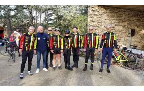 sortie club du 31 12 2022 et du 1er Janvier 2023  Forêt des Cèdres ( Codep )